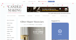 Desktop Screenshot of candlemaking.craftgossip.com