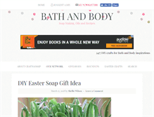 Tablet Screenshot of bathnbody.craftgossip.com