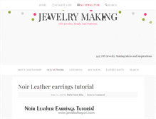 Tablet Screenshot of jewelrymaking.craftgossip.com