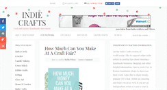 Desktop Screenshot of indiecrafts.craftgossip.com